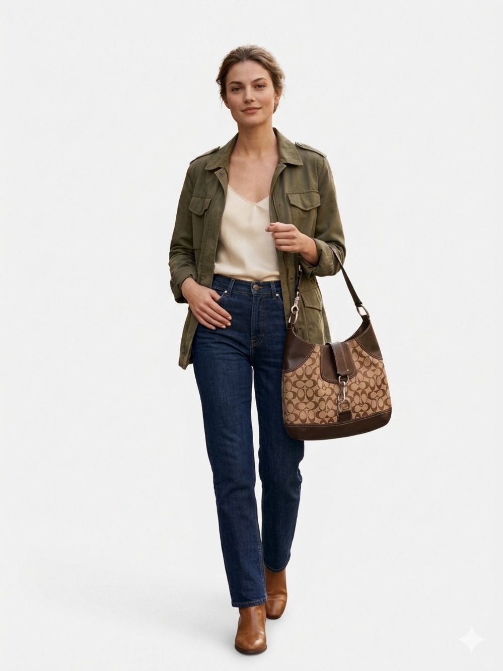 Vintage Coach Hamptons Hobo Bag